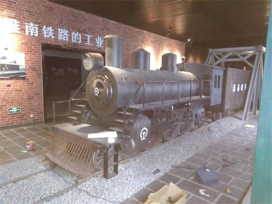 英吉沙县蒸汽火车模型
